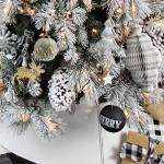 Antique Gold Farmhouse Ball Ornaments - Set of 6