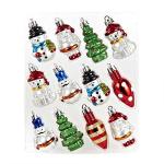 Kurt Adler 12-Pack Mini Plastic Ornaments