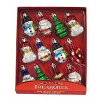 Kurt Adler 12-Pack Mini Plastic Ornaments