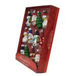 Kurt Adler 12-Pack Mini Plastic Ornaments