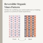 Organic Cotton 6-Piece Towel Set in Orange