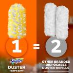 Swiffer Heavy Duty Duster Bundle - Handle + 12 Dusters