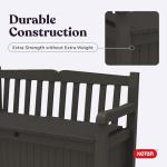 Keter Solana 70 Gallon Patio Storage Bench