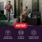 Keter Solana 70 Gallon Patio Storage Bench