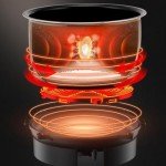 Compact 2L Rice Cooker for Camping & Travel