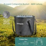 Portable Camping Shower with Rechargeable Pump and Heads