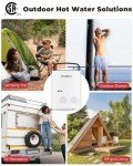Portable Propane Tankless Water Heater for Camping