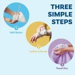 Rinse-Free Bathing Wipes - 25 Pack