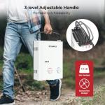 Portable Propane Tankless Water Heater for Camping