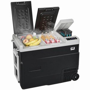 Dual Zone 12V Refrigerator for Camping and Travel