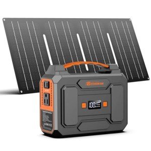 100W Portable Solar Generator for Camping Adventures