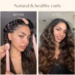 Yanibest Heatless Hair Curler Set for All Types