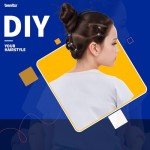 2000 Clear Elastic Hair Bands for Teens