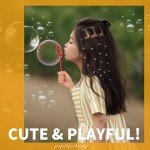 2000 Clear Elastic Hair Bands for Teens