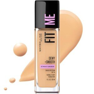 Maybelline Fit Me Dewy Smooth Foundation, Natural Beige