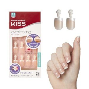 Kiss Everlasting French Nail Kit, Short & Elegant