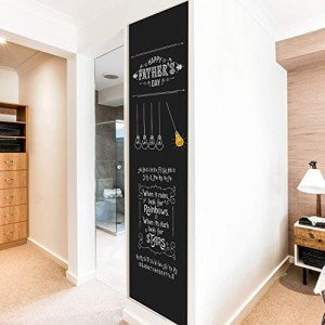 Chalkboard Wall Sticker Roll - DIY Erasable Decor