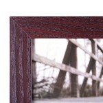Espresso Picture Frame with White Mat – 8x10