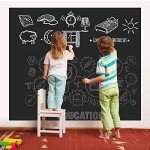 Chalkboard Wall Sticker Roll - DIY Erasable Decor