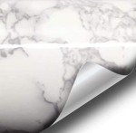 VViViD White Grey Marble Vinyl Contact Paper Roll
