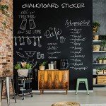 Chalkboard Wall Sticker Roll - DIY Erasable Decor