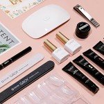 Beginner-Friendly Poly Gel Nail Kit with UV Light