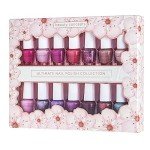 Nail Polish Set in Sage Floral Box – 14 Colors