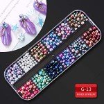 Nail Art Gems and Rhinestones Set with Tools