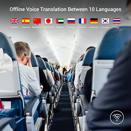 ANFIER Smart Language Translator Device with Touchscreen