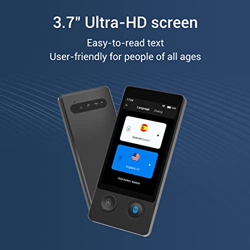 ANFIER Smart Language Translator Device with Touchscreen