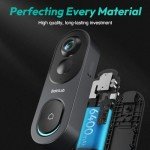 BOTSLAB Smart Video Doorbell Camera