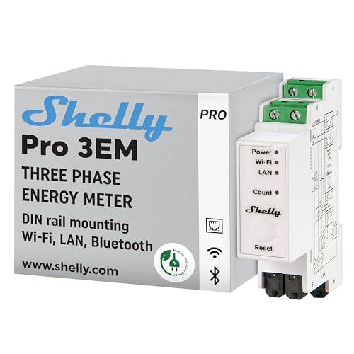 Shelly Pro 3EM Smart Energy Meter with Wi-Fi