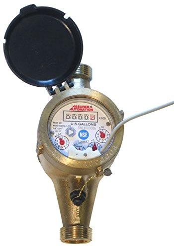 Brass Water Meter for Home and Garden Use
