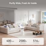 xCREAS Smart Air Purifier with Voice Control