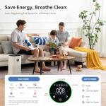 xCREAS Smart Air Purifier with Voice Control