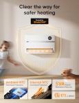 Dreo Smart Wall Heater with Remote and Alexa