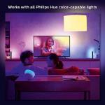 Philips Hue Play Gradient 65" Smart TV Light Strip, Flowing Color-Changing LED Strip Lights, Multicolour TV Backlight Sync with Music and Gaming, Requires Bridge & Sync Box, Control with App and Voice