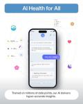 RingConn Gen 2 Air, Ultra-Thin AI Smart Ring, 10-Day Battery Life, Fitness/Sleep/Stress/HR Tracker for Women&Men, No App Fee for Standard Features, iOS & Android Compatible (Size 8, Dune Gold)