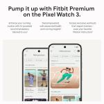 Google Pixel Watch 3 (45mm) Latest Model - Android Smartwatch, Heart Rate Tracking, Fitbit Advanced Running, Fitness Insights, 24-Hour Battery - Matte Black Aluminum Case - Obsidian Band - Wi-Fi