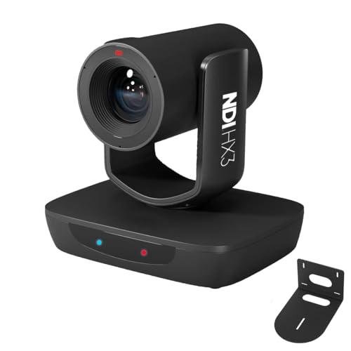 AVKANS AI Auto Tracking PTZ Camera, 20X Live Streaming HDMI SDI USB3.0 for Church Worship and Event, Budget Facebook YouTube Livestream Camera (NDI HX2 & NDI HX3)