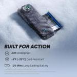 Insta360 X4 Get-Set Bundle - 8K Waterproof 360 Action Camera, 4K Wide-Angle Video, Invisible Selfie Stick, Removable Lens Guards, 135 Min Battery Life, AI Editing, Stabilization