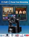FoMaKo PTZ Camera, 30x Optical Zoom AI Auto-Tracking Gen 3, PoE HDMI Bundle PTZ for Church Worship, PTZ Camera Controller, (PTZ Bundle FMK30SDIx2+KC608) BH302