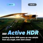 Insta360 X3 Ultimate Kit - 360 Action Camera with 5.7K 360 Active HDR Video, 4K Single-Lens Camera, Waterproof, FlowState Stabilization, 2.29" Touchscreen, AI Editing, for Motorcycle, Wintersports