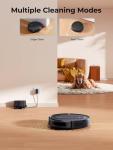 Airzeen Robot Vacuum - Robotic Vacuum Cleaner with Carpet Boost, 120Mins Max, Customized Cleaning, Vacuum Robot for Self-Charge, Remote/App/Alexa Control for Pet Hair/Hard Floor/Low-Pile Carpet, R7