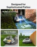 Mammotion YUKA Mini 700H Robot Lawn Mower, Reception 0.17 Acre, Max.0.27 Acre, Ultrasense AI Vision+ RTK Positioning, Auto Mapping, App Control, 50% Slope, Cutting Height 2''~3.5'', 15 Mowing Zones