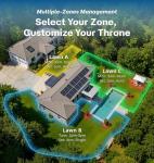 RoboUP T1200Pro Robot Lawn Mower Wire Free, RTK+Vision Ride-on Edge Mapping Mowing for 0.35 Acre Yard, AI Obstacle Avoidance, APP Multi-Zone Management, Automatic Robotic Lawnmower Handle 20° Slope