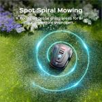 YARDCARE M800Plus GPS+3D Vision Cordless Robot Lawn Mower with Bow-Shaped Path Mowing, APP Control, Robotic Lawnmower with Obstacle Avoidance, Auto-Charging, Height Adjust for Lawns up to 8611 sq.ft