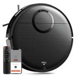 UMMUND Robot Vacuum and Mop Combo, 2 in 1 Mopping Robotic Vacuum Cleaner with Schedule, Wi-Fi/App/Remote, Max Suction 2000Pa, Self-Charging, Slim, Ideal for Hard Floor, Pet Hair, Low-Pile Carpet