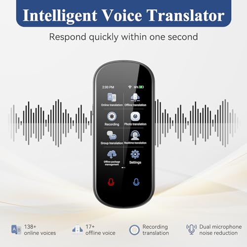 AI Voice Translator: 138+ Languages, Portable, Two-Way