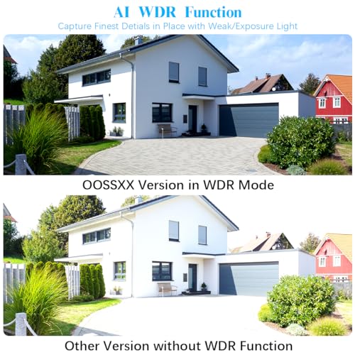 OOSSXX 8-Channel 1080P Wireless Security Camera System